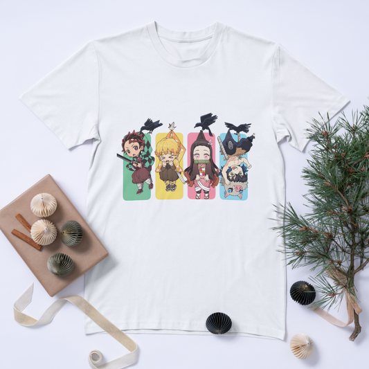 Demon Slayer cute Unisex Standard Crew T-Shirt