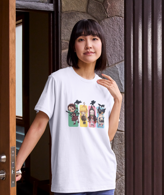 Demon Slayer cute Unisex Standard Crew T-Shirt