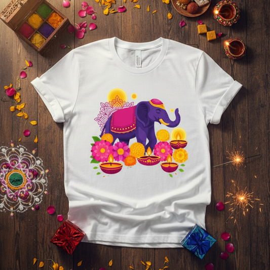 Diwali design Unisex Classic Crew T-Shirt